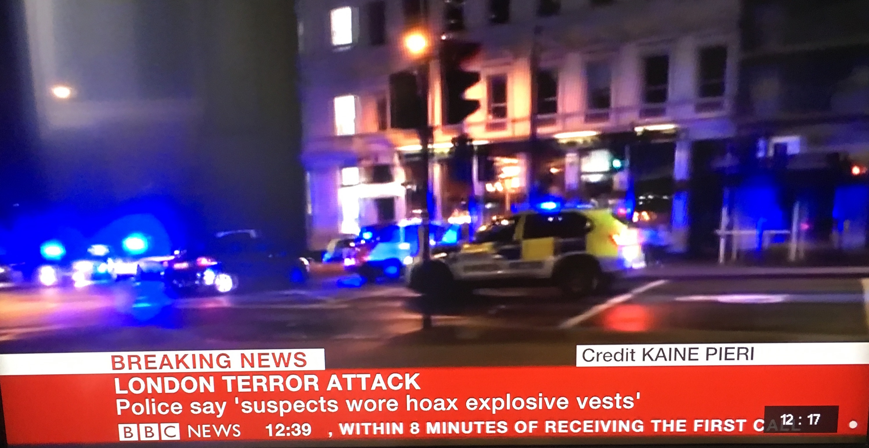 ロンドン便り　LONDON TERROR ATTACK