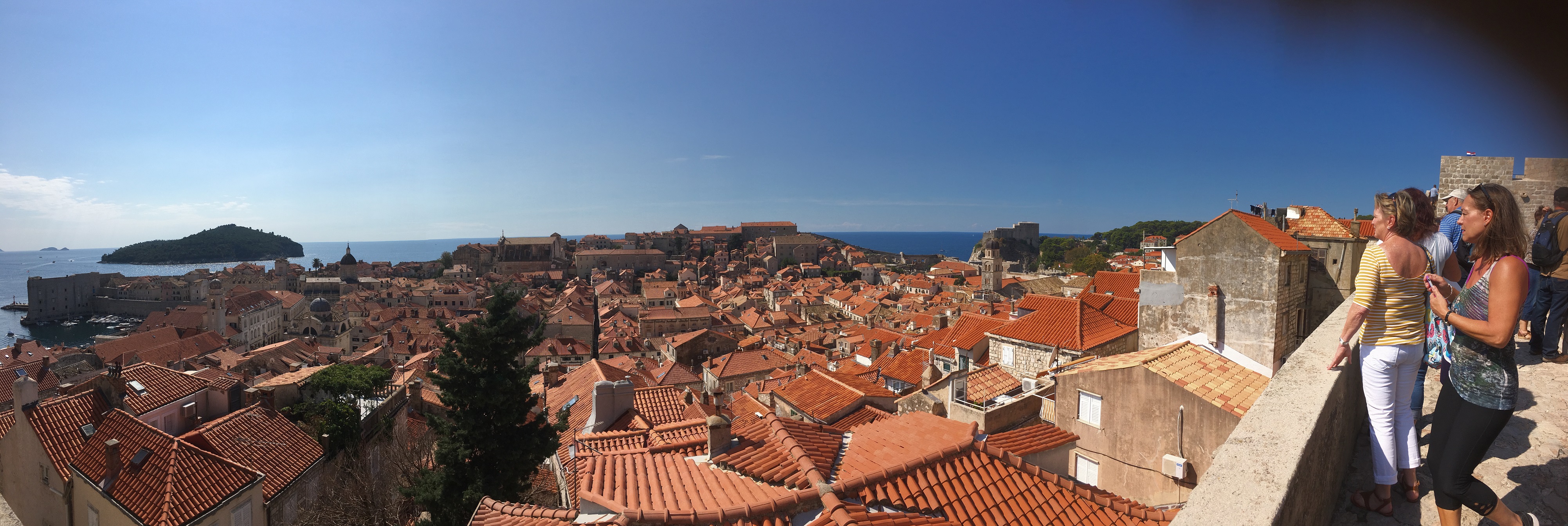 dubrovnik old city view