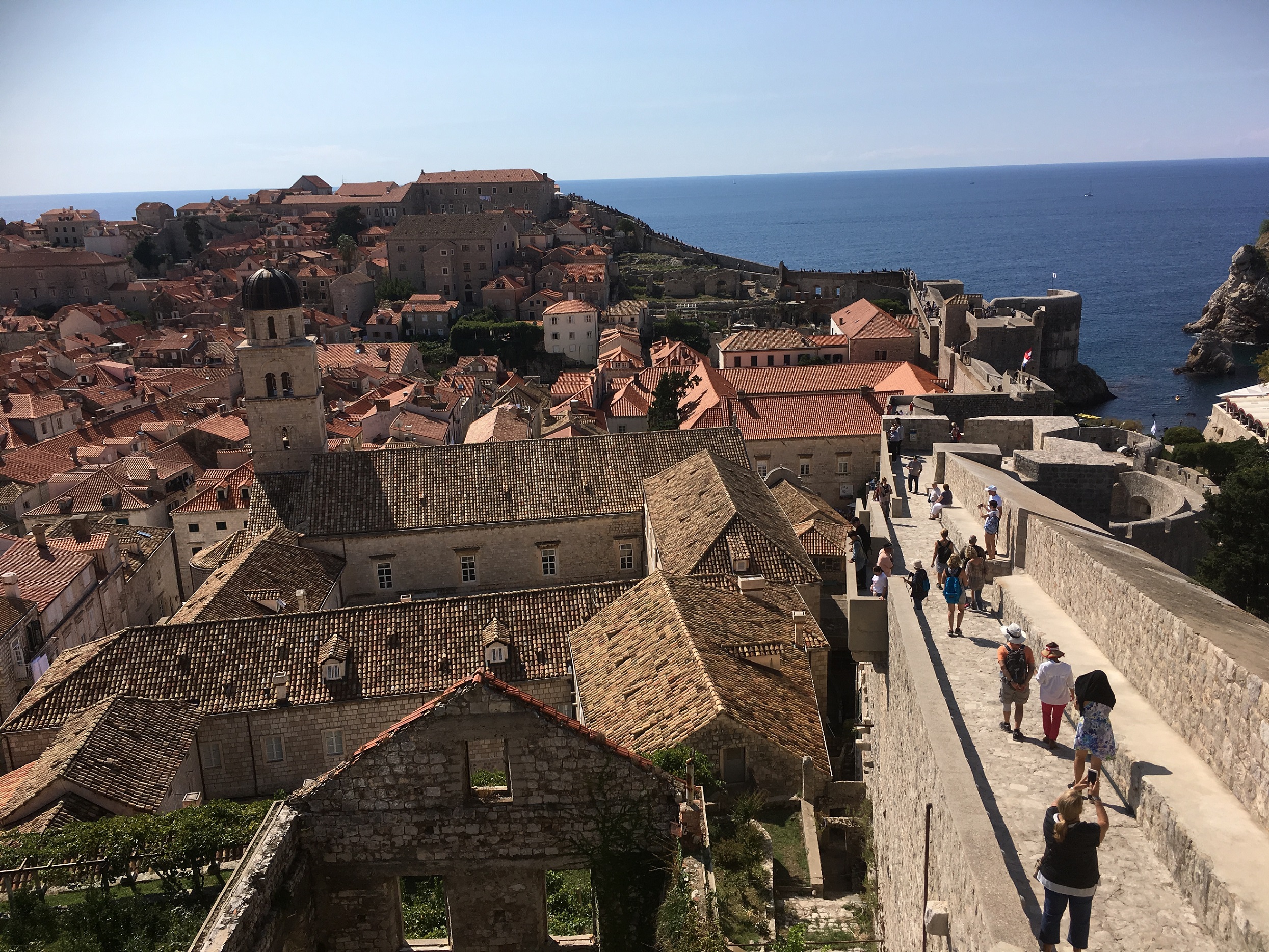 dubrovnik old city wall
