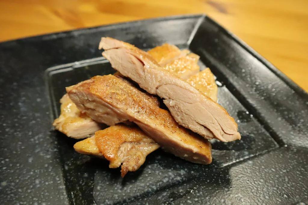 【新商品】自家製合鴨肉のコンフィ