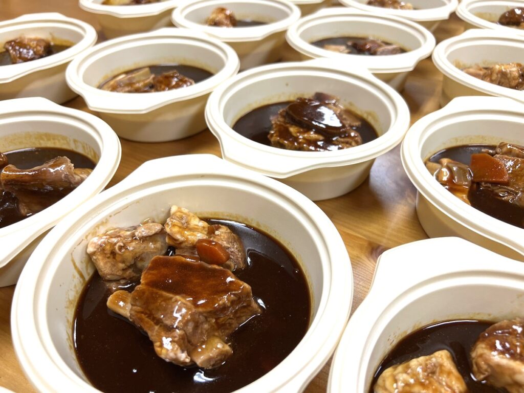 黒毛和牛仔牛肉のシチュー販売